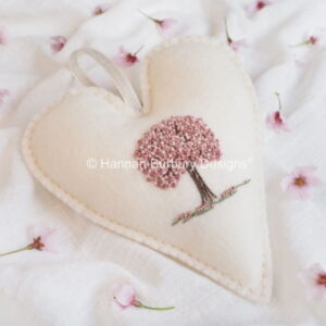 Hannah Burbury Betty Embroidered Heart Kit