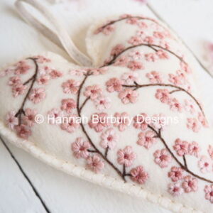 Hannah Burbury Betsy Embroidered Heart Kit
