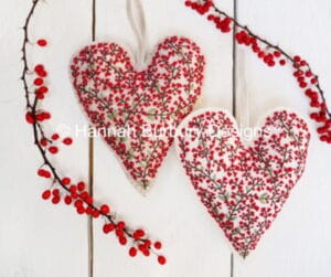 Hannah Burbury Enya Heart Embroidery Kit