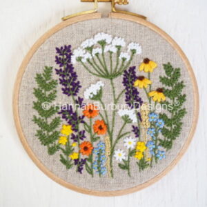 Hannah Burbury Florence Wild flower Embroidery Kit
