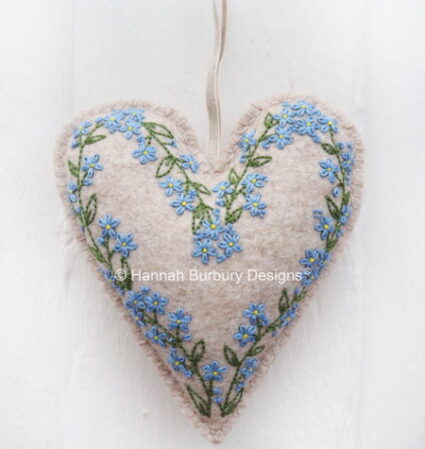 Hannah Burbury Mary Embroidered Heart Kit