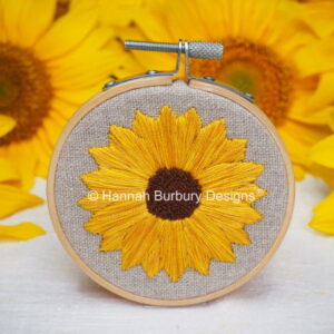 Hannah Burbury Tillie Sunflower Emboidery Kit
