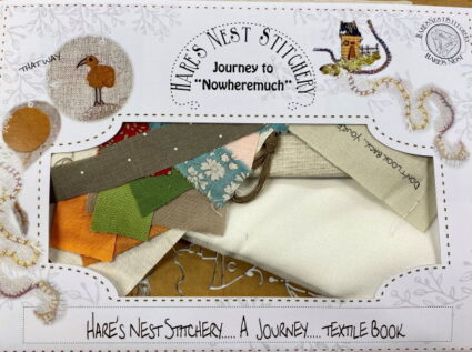 Hares Nest Journey To Nowheremuch Textile Book by Jo Maxwell and Brenda Ryan