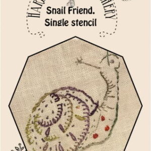 Hares Nest Snail Stencil By Brenda Ryan and Jo Maxwell
