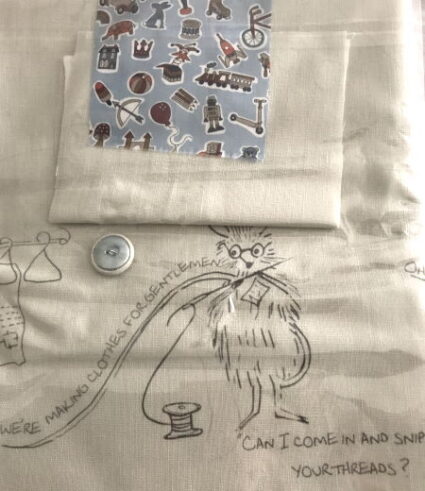 Hares Nest Stitcheries Storytime Bag Ten Little Mice pattern by Brenda Ryan and jo Maxwell at Poppy Patch 1