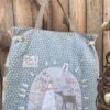 Hatched and Patched Together At Christmas Carpet Bag Pattern by Anni Downs
