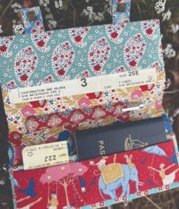 Hatched and Patched Fly to Anywhere Travel Companion Pattern by Anni Downs