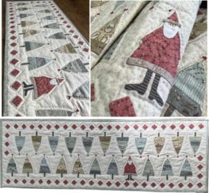 Anni Downs O Christmas Tree Table Runner Pattern