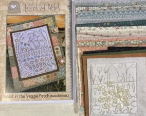 Anni Downs Rabbit in the Veg Patch sewing Folder Kit