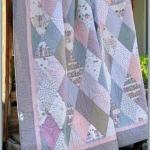 Hatched and Patched Uptown Quilt Pattern by Anni Downs