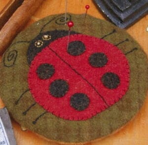 Doug the Bug Pin Cushion Pattern by Anni Downs