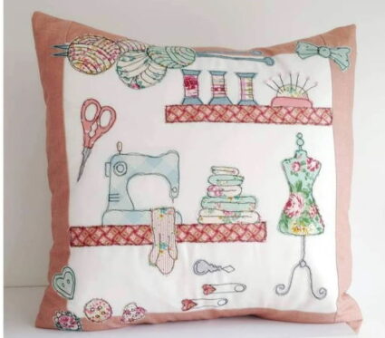 Helen Newton The Sewing Room Applique Cushion Pattern
