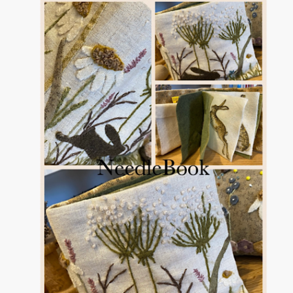 ‘Running in the Meadow’ Notions Purse or Needlebook Workshop with Becky De’Ath from Willow & Hare Stitching At Poppy Patch