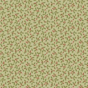 Tilda Merry Little Christmas Mistletoe Pistachio Cotton Fabric Range