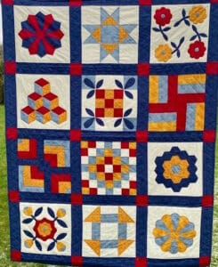 Janet Goddard Beginners to Patchwork Monthly class.