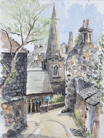 Justine Trasler Introduction to Watercolour class