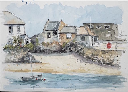 Justine Trasler Introduction to Watercolour class