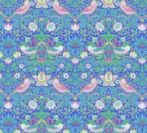 Kaffe Fassett and Morris Strawberry Thief Blue