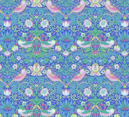 Kaffe Fassett and Morris Strawberry Thief Blue