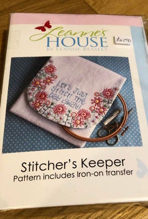 Leanne's House Stitcher's Keeper pattern and kit review.