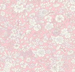 Liberty Emily Belle pink Fabric