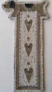 Louise Nichols Dog Bookmark Lino Kit