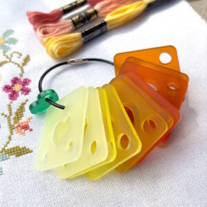Love Poppet Acrylic Thread Holders Citrus Delight