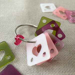 Love Poppet Acrylic Thread holders Sugar Plum