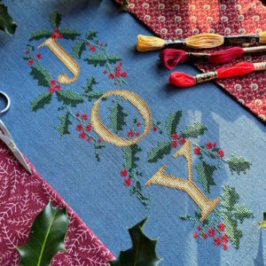 Love Poppet Festive Joy Christmas Cross Stitch Kit