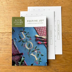 Love Poppet Festive Joy Christmas Cross Stitch Pattern