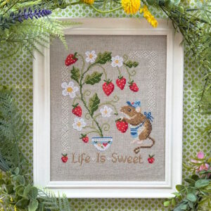 Love Poppet Life is Sweet Cross Stitch Kit