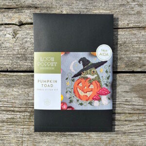 Love Poppet Pumpkin Toad 14 Count Cross Stitch Kit