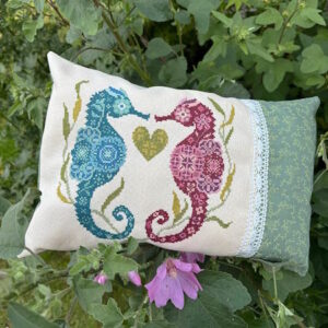 Love Poppet Seahorses Cross stitch kit