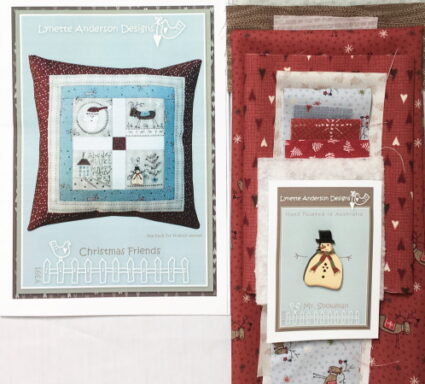 Lynette Anderson Christmas Friends Cushion Kit