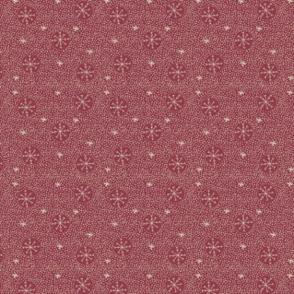Lynette Anderson Hollyberry House Christmas Snowflakes and snow red