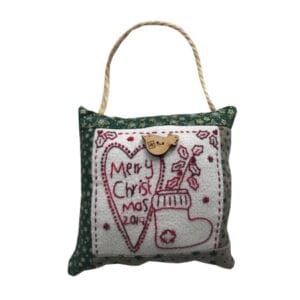 Lynette Anderson Sweet Christmas Stocking Ornament Pattern