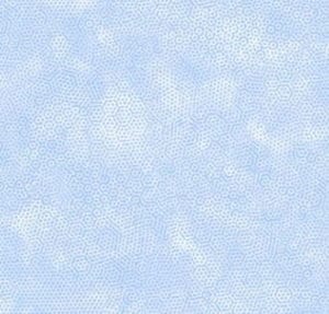 Makower Dimples Sprigs Light Blue