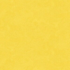 Makower Dimples Sunny Bright Yellow Cotton Fabric