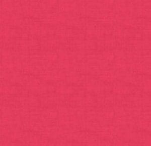 Makower Linen Look Cotton Fabric Fuchsia