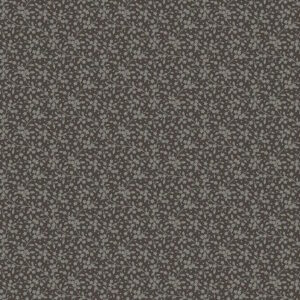 Makower Petite Beehive Dark Grey cotton fabric