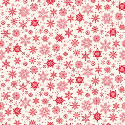Makower Christmas scandi Snowflakes