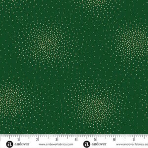 Makower Spritz Christmas Pine Gold metallic