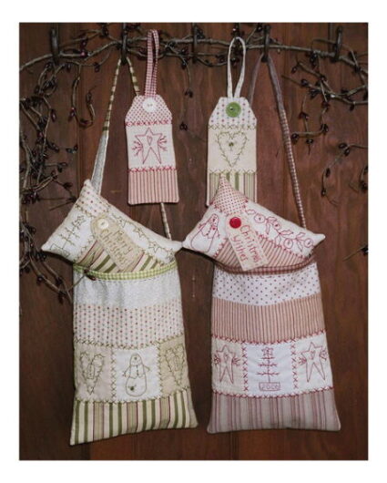 Marg Low Christmas A Time for Giving bags and tags pattern