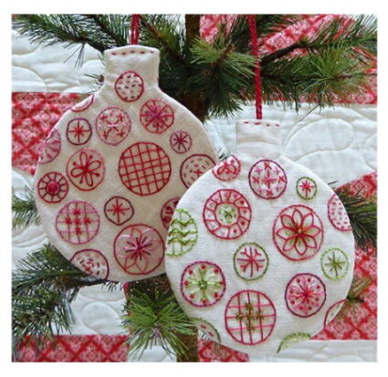 Marg Low Christmas Sampler Bauble Tree Decoration Pattern