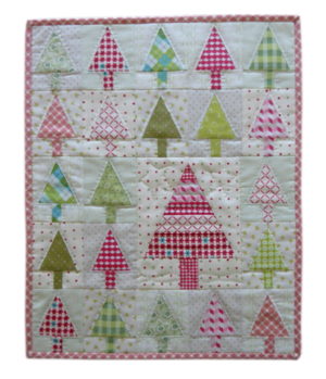 Marg Low Christmas Tree Mini Quilt Pattern