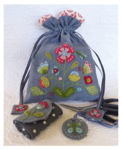 Marg Low Designs Garden Blooms Bag Pattern