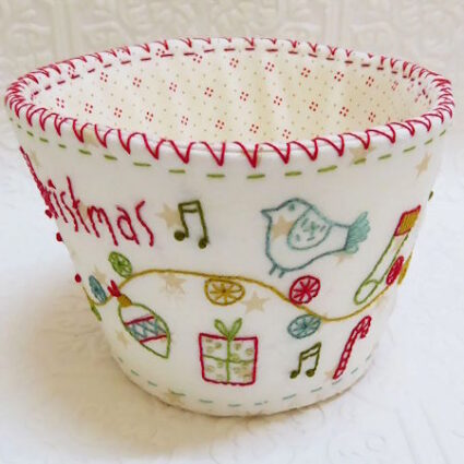 Marg Low Merry Christmas Basket Pattern - Image 2