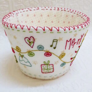 Marg Low Merry Christmas Basket Pattern