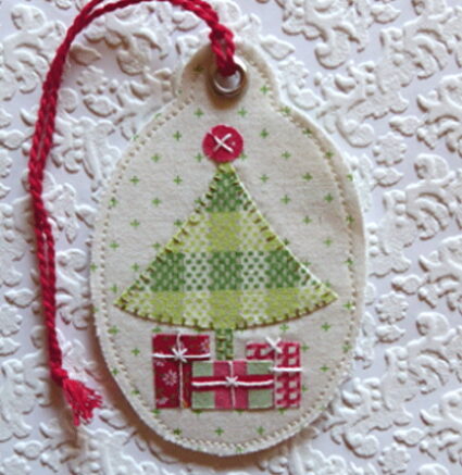 Marg Low Designs Oh Christmas Gift Tag Pattern