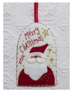 Marg Low Designs Santa and Friends Santa Christmas Decoration